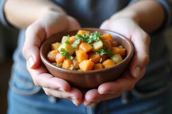 Thumbnail for article on mindful eating practices